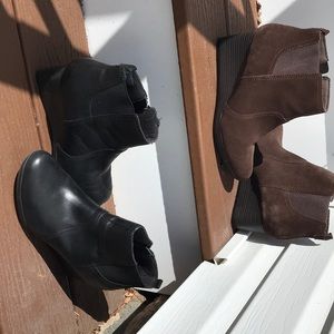 Clarks Booties $80 for the set!